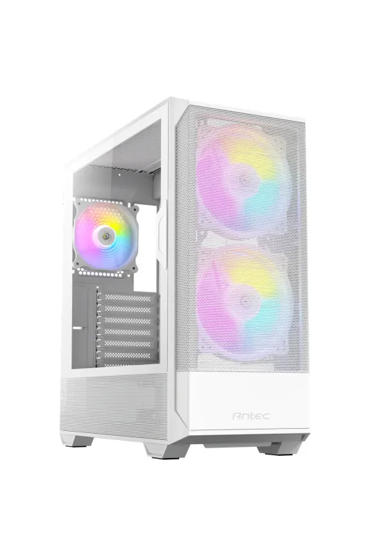 ANTEC NX416L ARGB 2x160mm + 1x120mm Fanlı Mesh ATX Type-C Beyaz Oyuncu Kasası