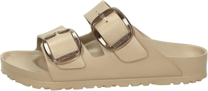 BIRKENSTOCK Arizona Big Buckle EVA Kadın, Gri, 38 EU