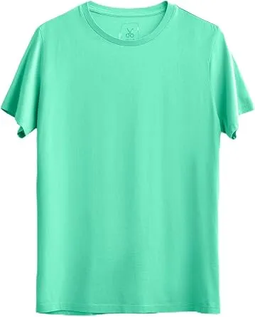 KAFT Unisex Regular Fit Basic T-Shirt Turquois, S