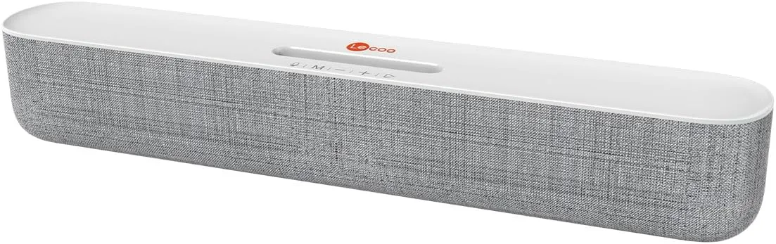 Lecoo DS108 Kablosuz Bluetooth 10W Soundbar Taşınabilir Stereo Hoparlör Beyaz
