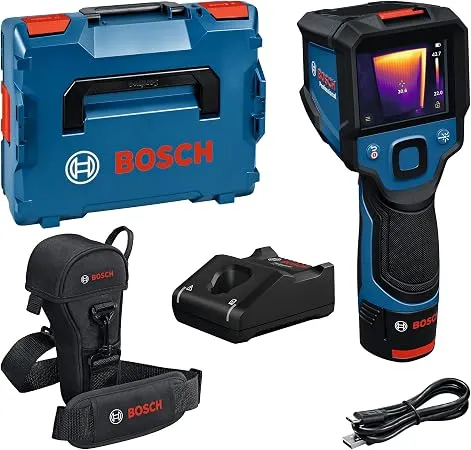 Bosch Professional GTC 12V-450-13 Termal Kamera (1 x 12V akü, hızlı şarj cihazı ile L-BOXX 136 içinde)